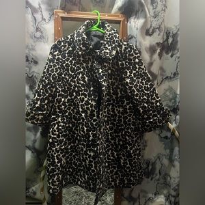 Vintage leopard coat
